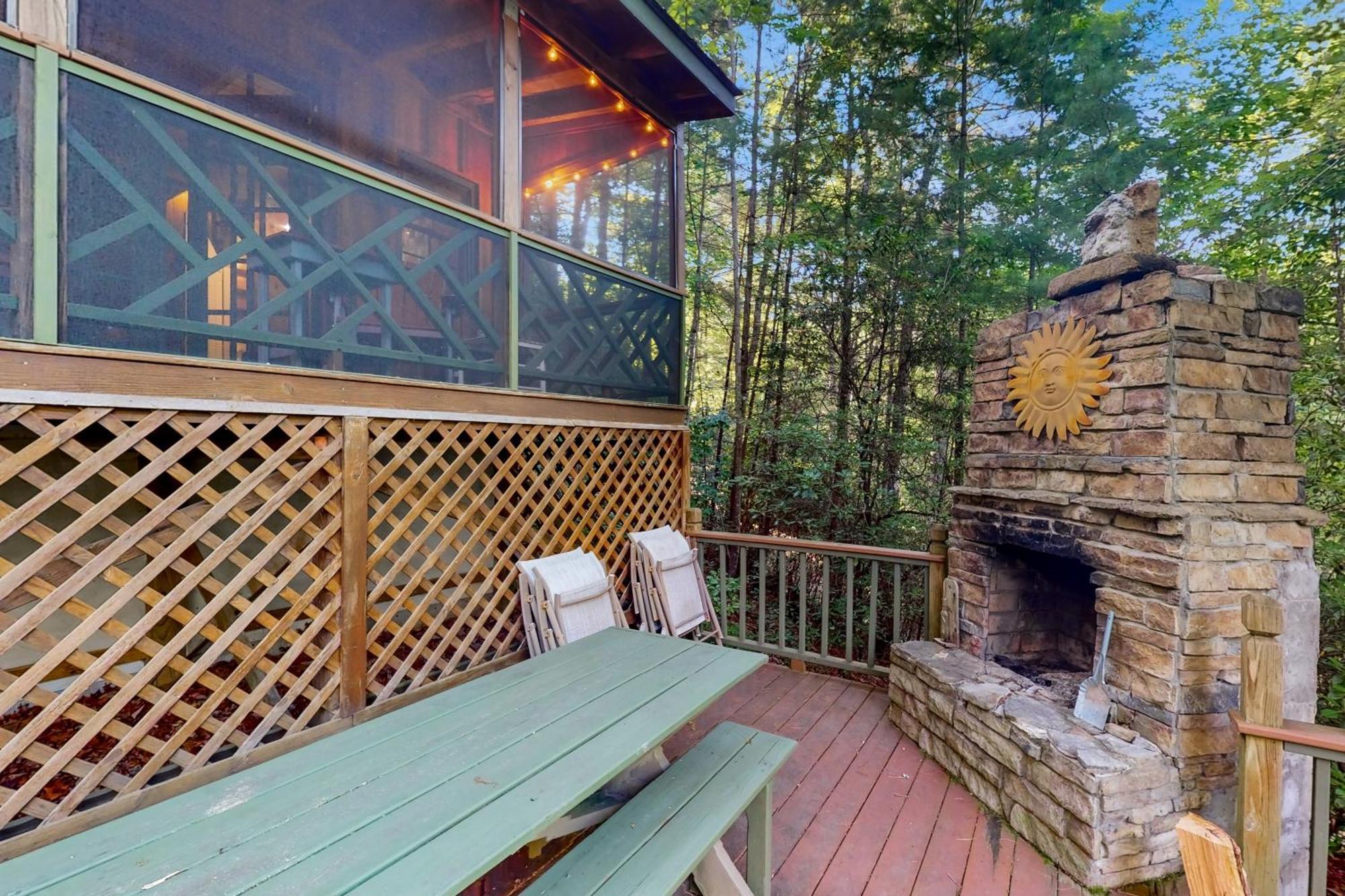 Lazy Days Cabin Blue Ridge Kültér fotó